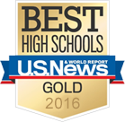 U.S. News - Best US High Schools - Gold 2015